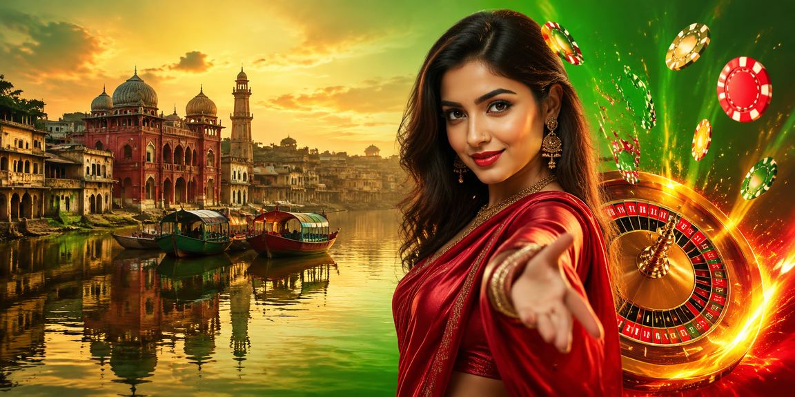 রাজশাহীর রুলেট গেমে লাল ও সবুজ রঙের আলো